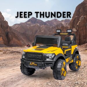 bachchon battery ki jeep, kids electric jeep, children driving jeep operated, baby jeep.