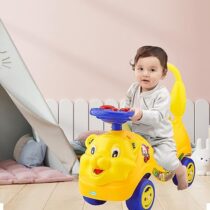 Pioneer Lion Rider/Rideon with Music and Lights for Kids/Babies (Multicolor)
