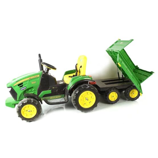 8 Wheel battery operated tractor for kids/electric tractor for children/rechargeable tractor