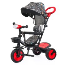 Luusa Galaxy 500 musical baby tricycle/Tricycle with Height Adjustable Parental Control/Kids Safety Belt /Foam Cushion Seat/for Age Group 2+ Years