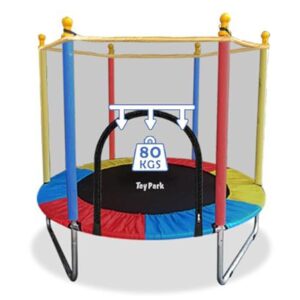 Toypark Trampoline 4.5feet/55'inch safety net/indoor & Outdoor trampoline for children