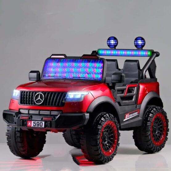 Kids Marcides battery operated jeep 4*4/baccho ki rechargeable Jeep