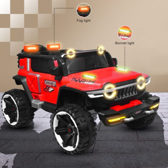 Playtool Hooster 4*4 battery operated jeep for kids/ baccho ki rechargeable heavy jeep