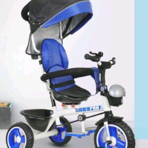 Luusa XR-09 baby tricycle/Baby Tricycle with Parental Control, Cushion Seat and Safety Guard Rail for Boys/Girls/for Age Group 2+ Years