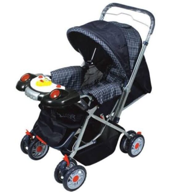 6666 Musical Pram/stroller for baby/Pram for 0-3 years kids