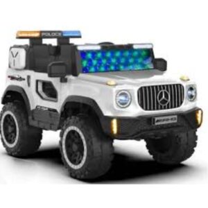 Mercidis Police jeep for kids/rechargeable jeep for children/baby electric jeep/remote control jeep